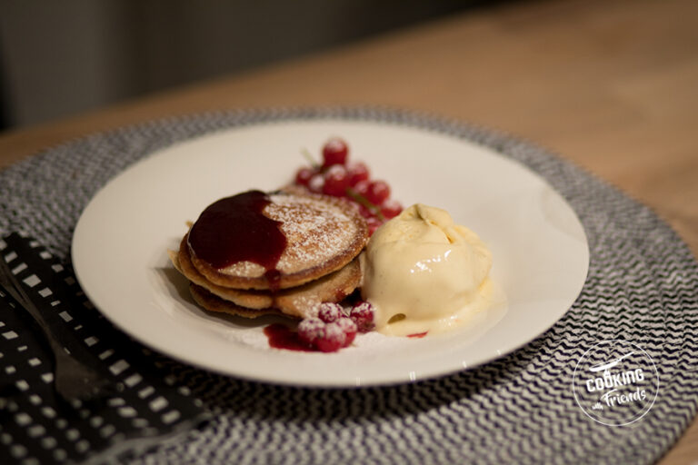 Buchweizen-Pancakes mit Johannisbeeren0 (0)